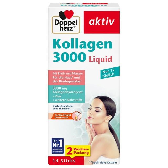 DOPPELHERZ Kollagen 3000 Liquid Sticks product image