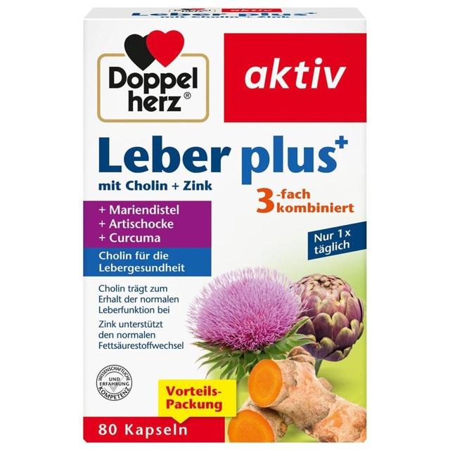 Doppelherz Leber plus Kapseln product image