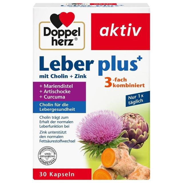 DOPPELHERZ Leber plus Kapseln product image