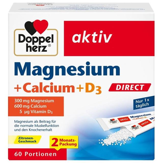 DOPPELHERZ Magnesium+Calcium+D3 DIRECT Pellets product image