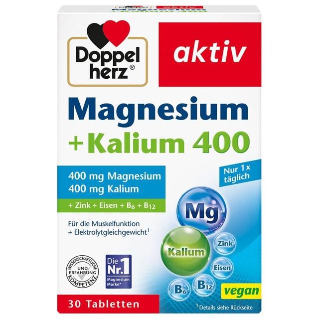 DOPPELHERZ Magnesium+Kalium Tabletten product image