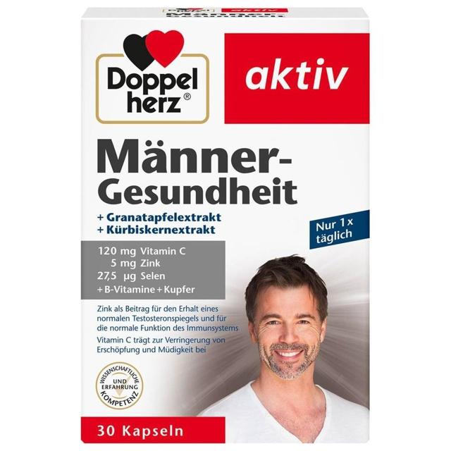 Doppelherz Männer-Gesundheit Kapseln, 30 St Kapseln product image