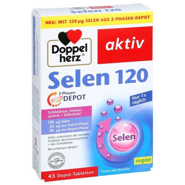 DOPPELHERZ Selen 120 2-Phasen Depot Tabletten product image