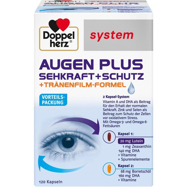 DOPPELHERZ Augen plus Sehkraft+Schutz system Kaps. product image