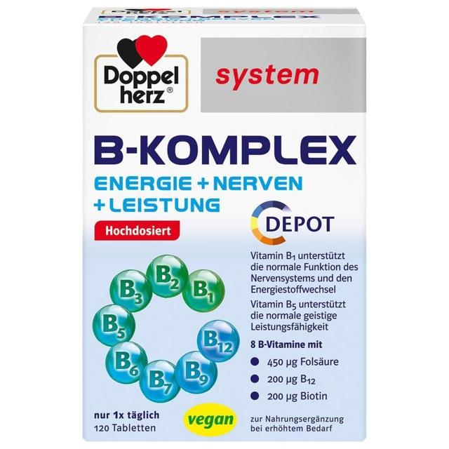DOPPELHERZ B-Komplex system Tabletten product image