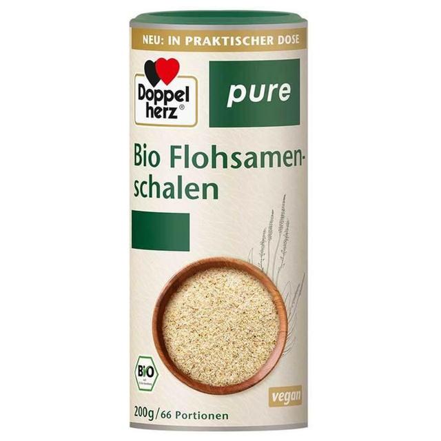 Doppelherz Bio Flohsamenschalen pure Pulver, 200 g Pulver product image