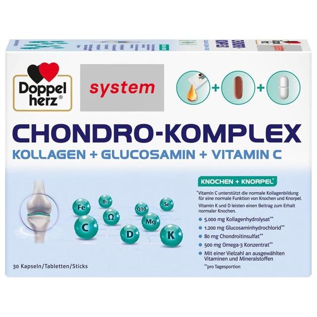 DOPPELHERZ Chondro-Komplex syst.Komb.Tab.Kap.Stick product image