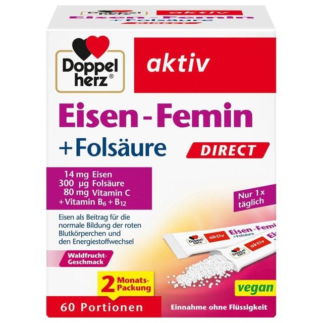 DOPPELHERZ Eisen-Femin DIRECT Pellets product image