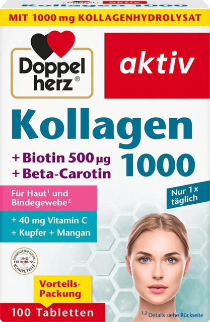 DOPPELHERZ Kollagen 1000 Tabletten product image