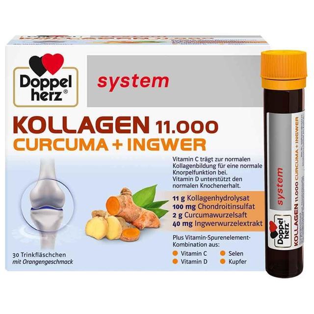 DOPPELHERZ Kollagen 11.000 Curcuma+Ingw.system TRA product image