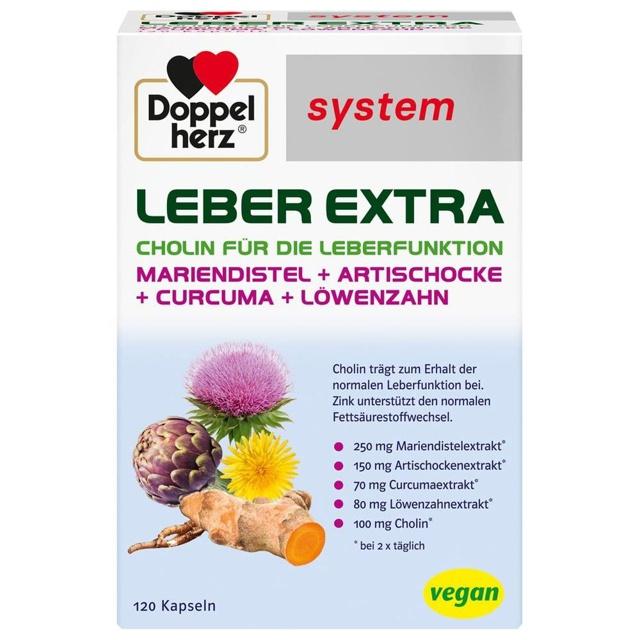 DOPPELHERZ Leber Extra system Kapseln product image