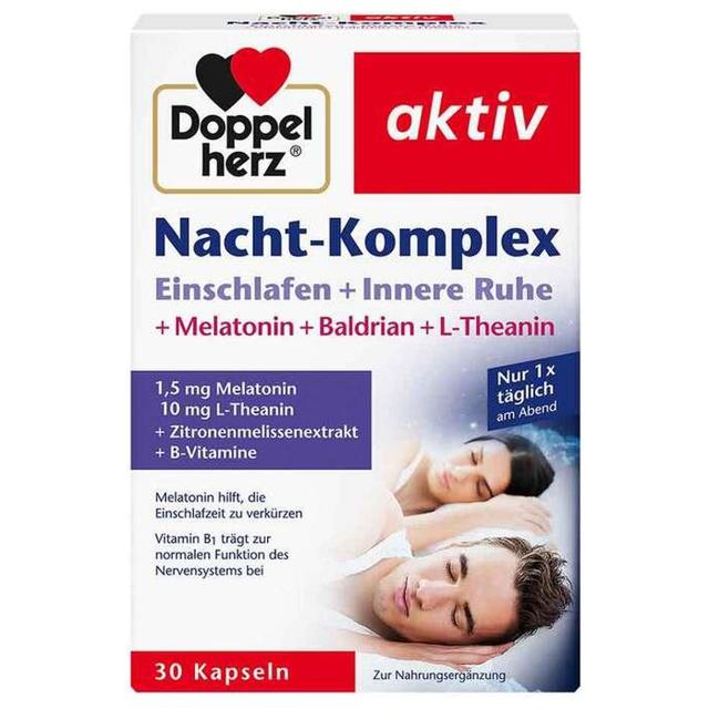 Doppelherz Nacht-Komplex Kapseln, 30 St Kapseln product image