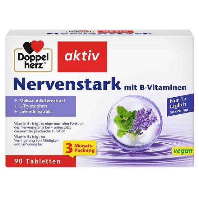 Doppelherz Nervenstark Tabletten, 90 St Tabletten product image