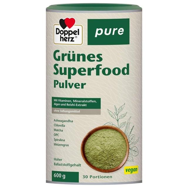 Doppelherz Grünes Superfood pure Pulver product image