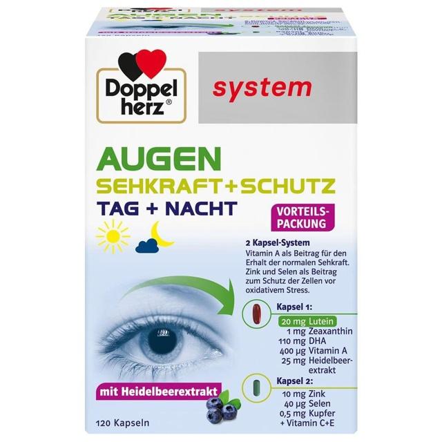 DOPPELHERZ Augen Sehkraft+Schutz system Kapseln product image
