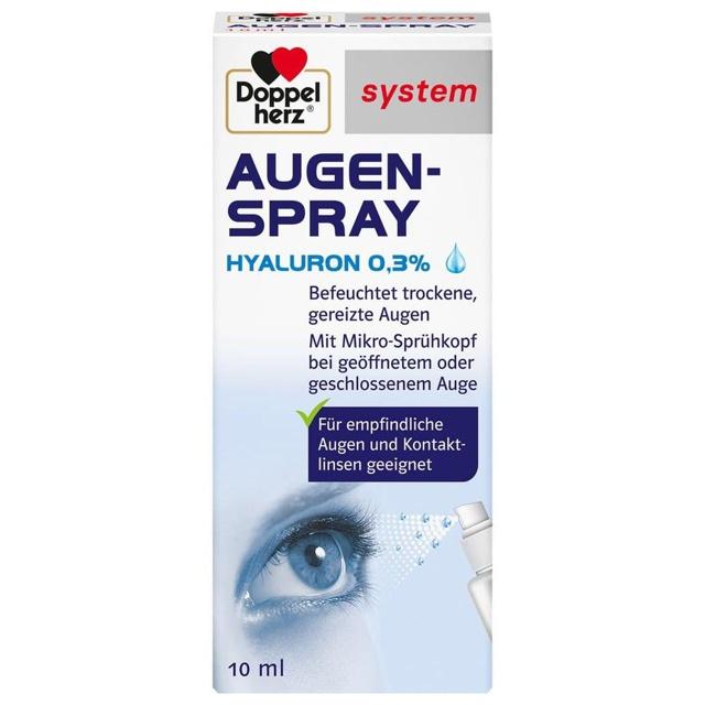 DOPPELHERZ Augen-Spray Hyaluron 0,3% system product image