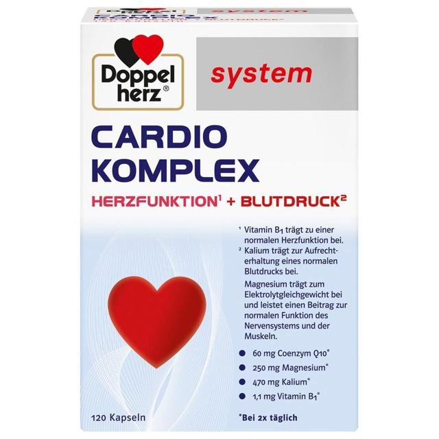 DOPPELHERZ Cardio Komplex system Kapseln product image