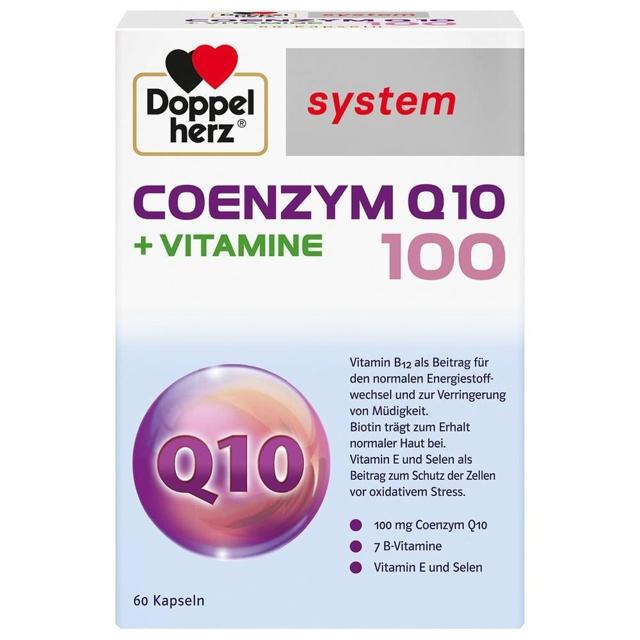 DOPPELHERZ Coenzym Q10 100+Vitamine system Kapseln product image