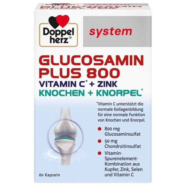 DOPPELHERZ Glucosamin Plus 800 system Kapseln product image