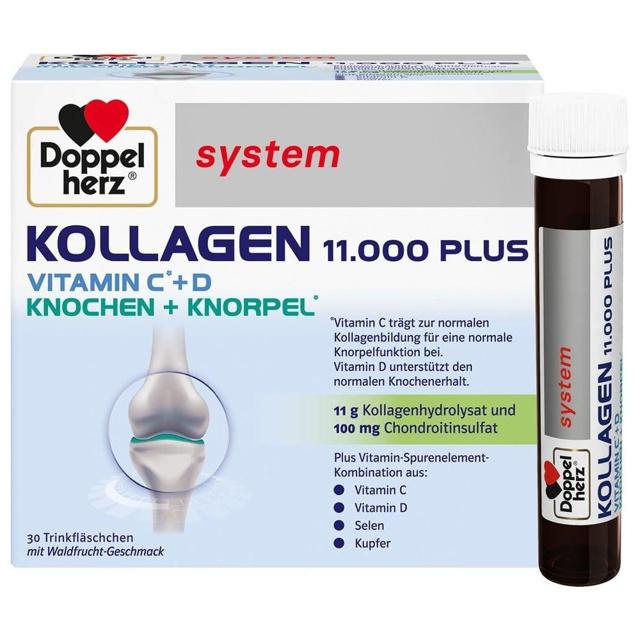 DOPPELHERZ Kollagen 11.000 Plus system Ampullen product image