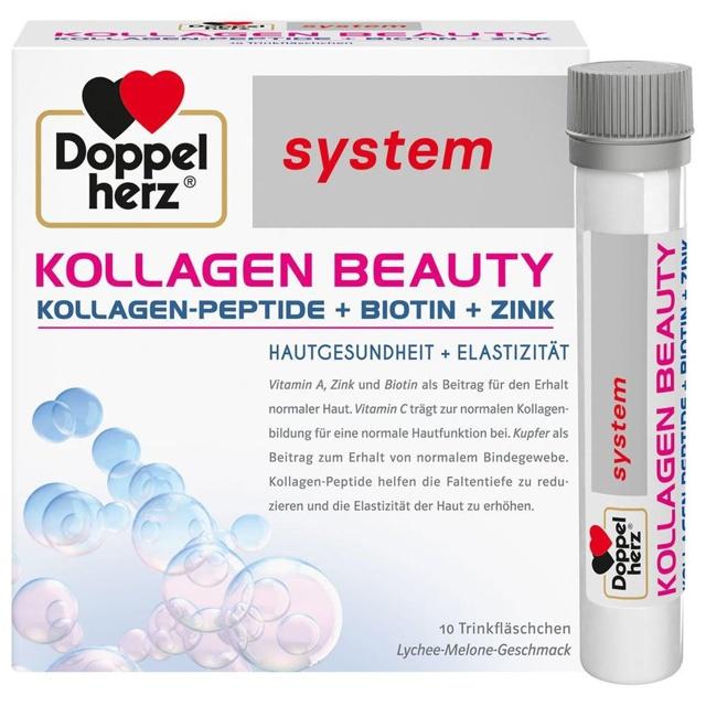 DOPPELHERZ Kollagen Beauty system Trinkfläschchen product image