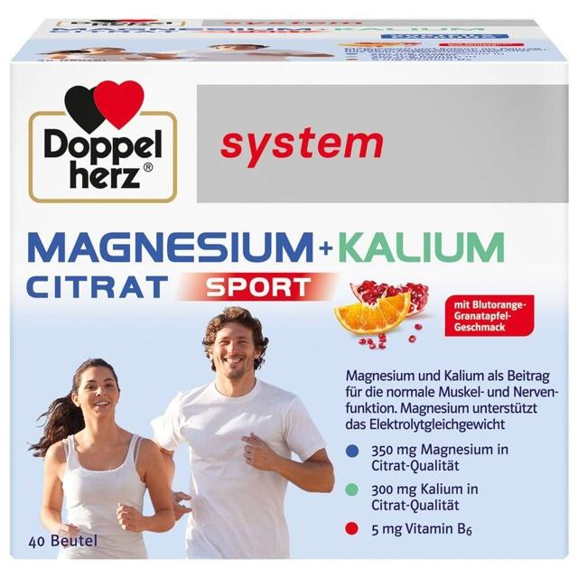 DOPPELHERZ Magnesium+Kalium Citrat system Granulat product image