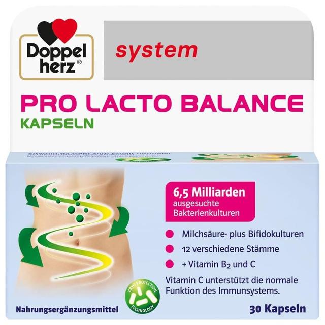 DOPPELHERZ Pro Lacto Balance system Kapseln product image