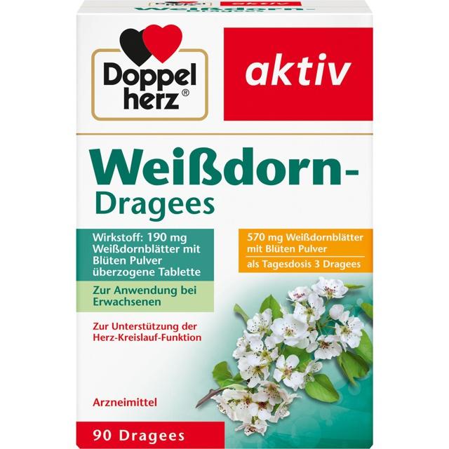 DOPPELHERZ Weißdorn Dragees product image