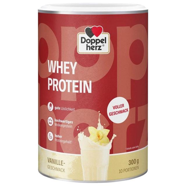 DOPPELHERZ Whey Protein Vanille-Geschmack Pulver product image