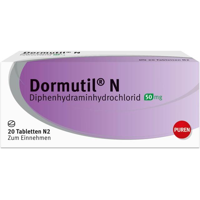 DORMUTIL N Tabletten product image