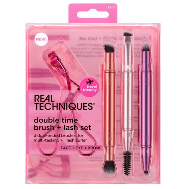Real Techniques Double Time Brush + Lash Set 4pcs product image