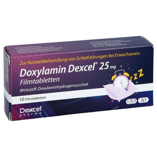 DOXYLAMIN Dexcel 25 mg Filmtabletten product image
