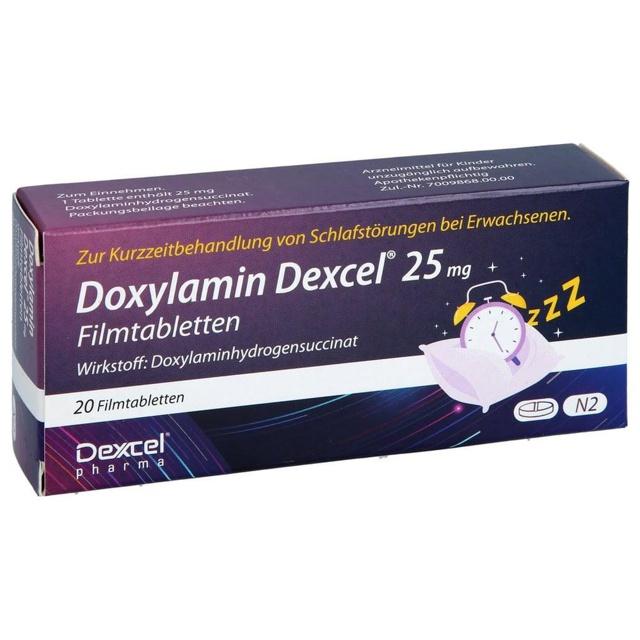 DOXYLAMIN Dexcel 25 mg Filmtabletten product image