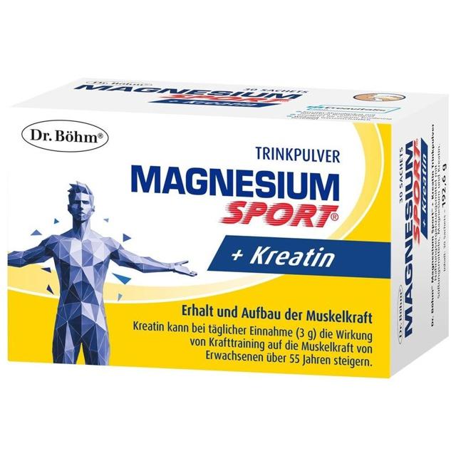 Dr. Böhm Magnesium Sport + Kreatin Granulat, 30 St Granulat product image