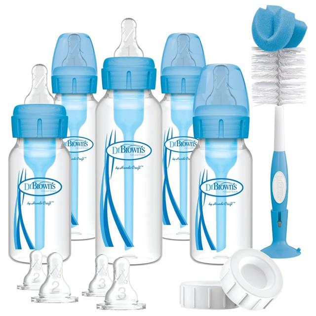 Dr Browns Nn Options+ Bottle Giftset Blue 250 ml Gåvo set 5 st product image