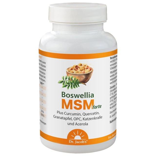 BOSWELLIA MSM forte Dr.Jacob's Tabletten product image