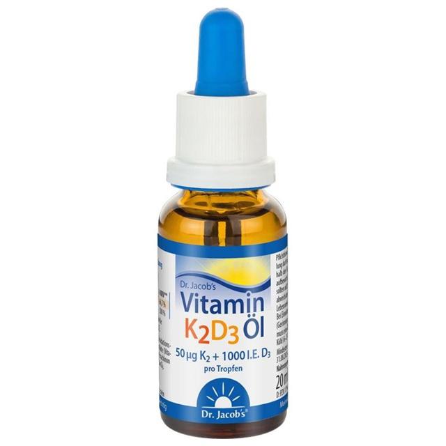 VITAMIN K2D3 Öl 1000 I.E.+50 μg D3+K2 Dr.Jacob's product image