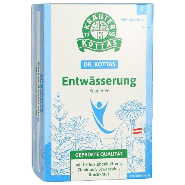 DR.KOTTAS Entwässerungstee Filterbeutel product image