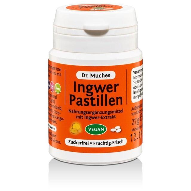 Dr. Muches Ingwerpastillen 27 g Pastillen product image