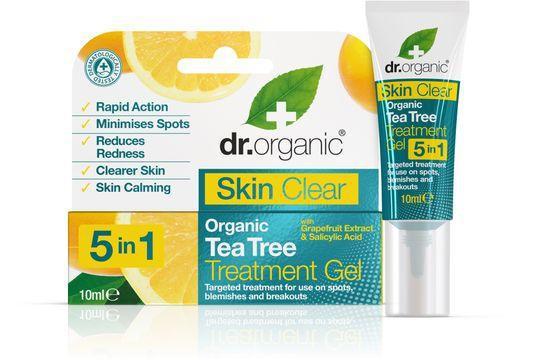 Dr Organic Skin Clear 5 in 1 Treatment Gel 10 ml product image