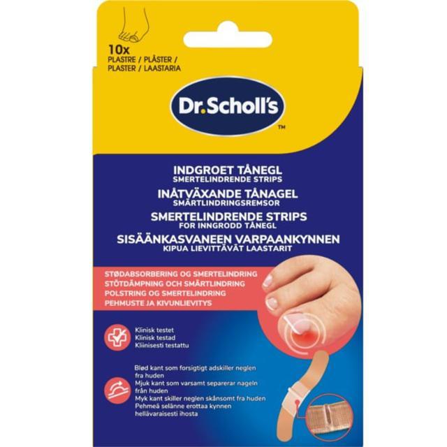 Dr. Scholl's Ingrown Toenail Pain Relief Strips 10 st product image