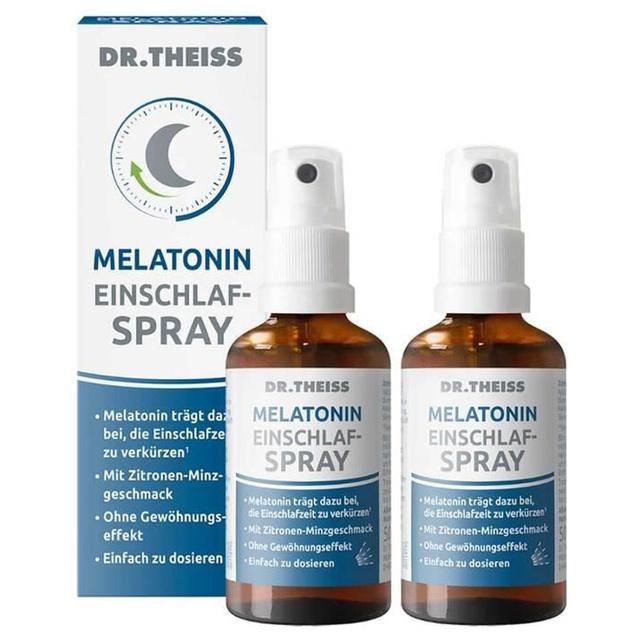 Dr. Theiss Melatonin Einschlaf-Spray NEM, 2x50 ml Spray product image