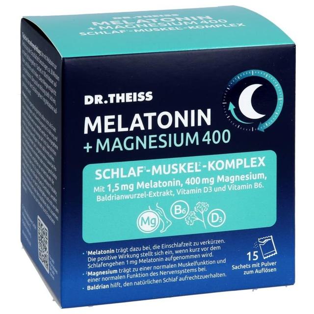 DR.THEISS Melatonin+Magn.400 Schlaf-Komplex Pulver product image