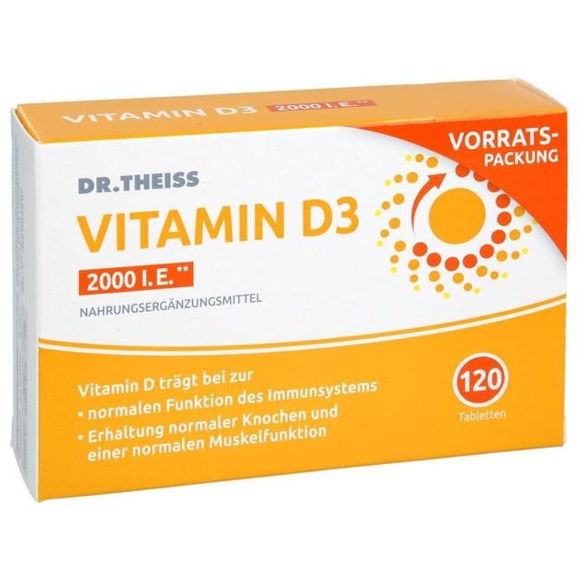 DR.THEISS Vitamin D3 Tabletten 2000 I.E. product image