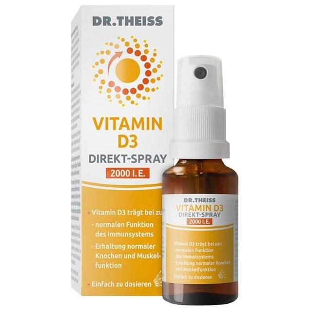 Dr. Theiss Vitamin D3 Direkt-Spray 2000 I.E., 20 ml Spray product image