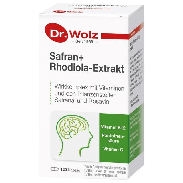 SAFRAN+RHODIOLA-Extrakt Dr.Wolz Kapseln product image