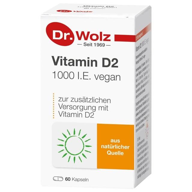 VITAMIN D2 1000 I.E. vegan Kapseln product image