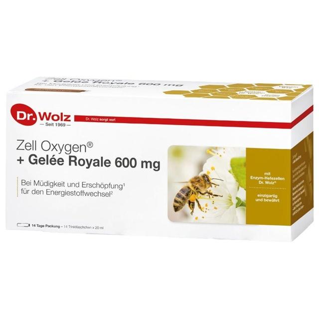 ZELL OXYGEN+Gelee Royale 600 mg Trinkampullen product image