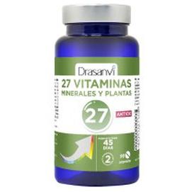 Drasanvi 27 Vitamins + Minerals And Antioxidant Plants Tablets 90 Units product image