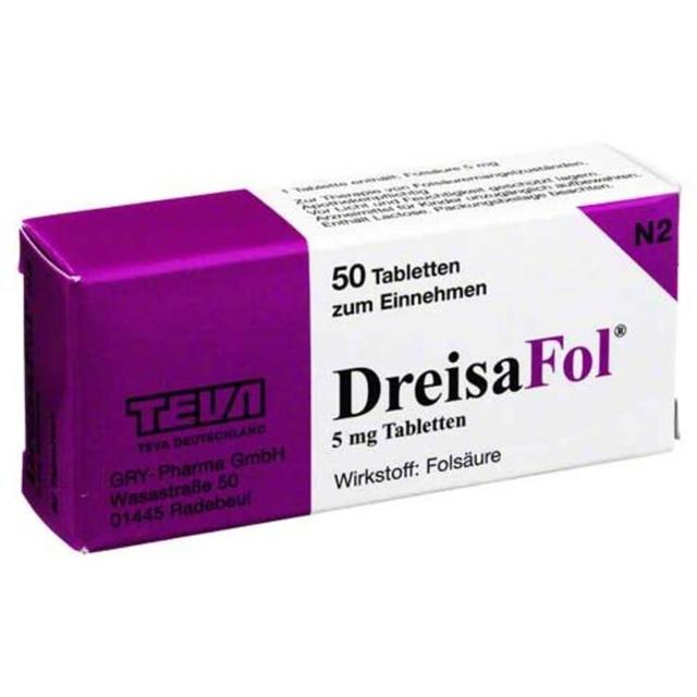 Dreisafol Tabletten, 50 St Tabletten product image